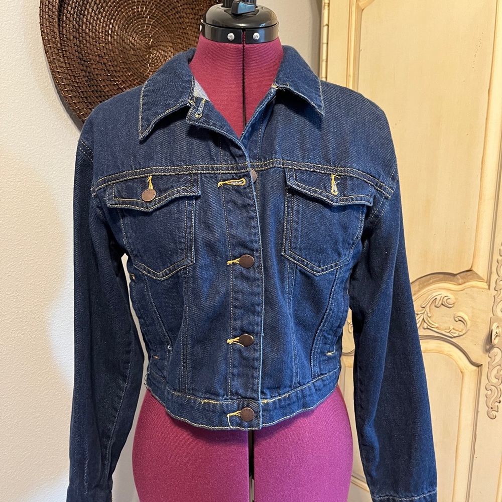 FOREVER 21 CROPPED Denim jacket